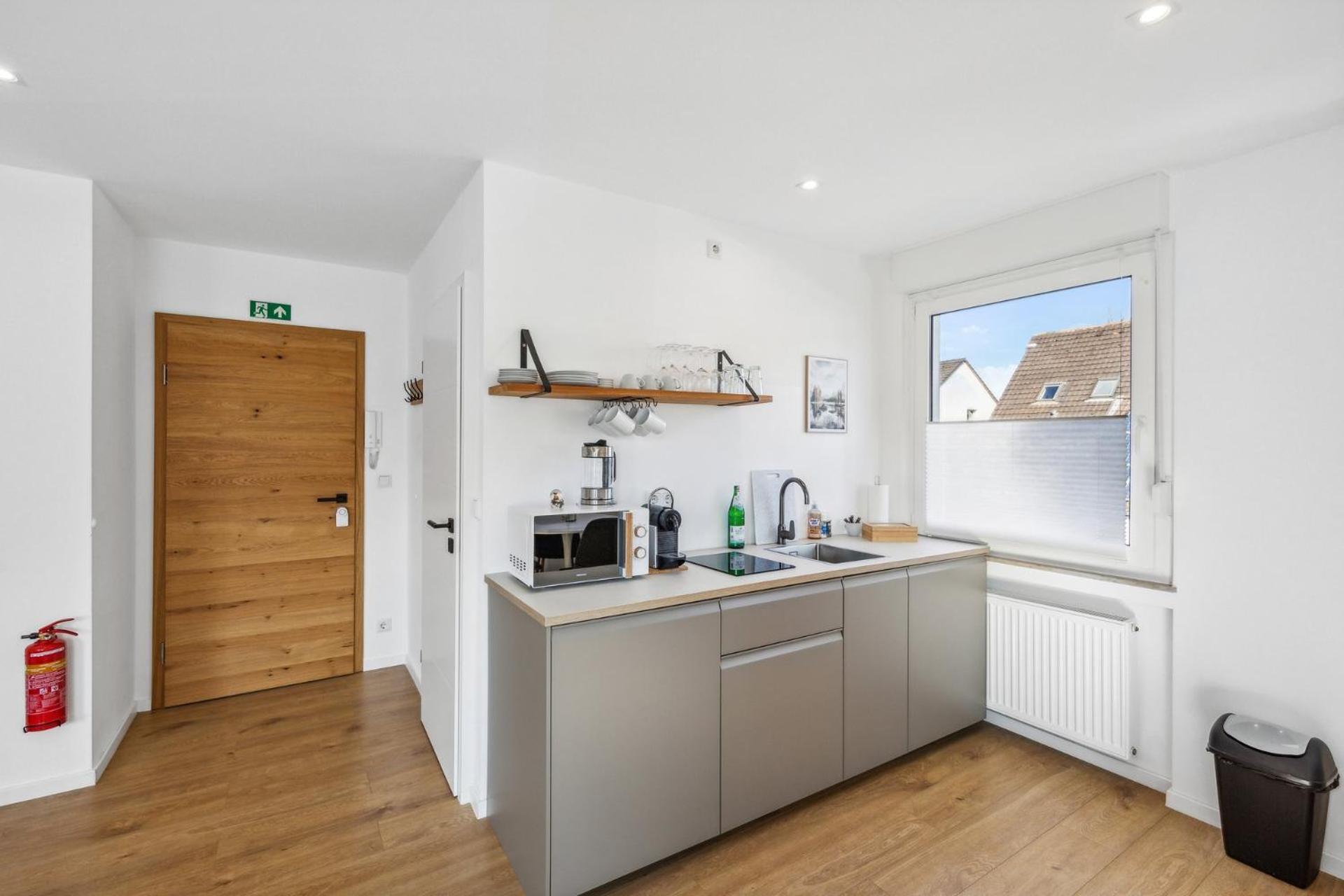 Citychalet-Uni- Boxspringbett Kueche-Ruhig-Parkplatz 波鸿 外观 照片